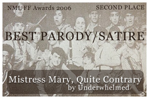Best Parody: Mistress Mary : cowritten