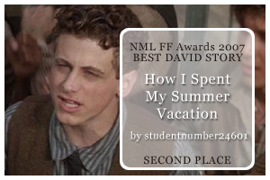 Best David Story - 2nd Place: How I Spent My Summer Vacation