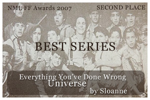 Best Series Story - 2nd Place: Everything You've Done Wrong Universe